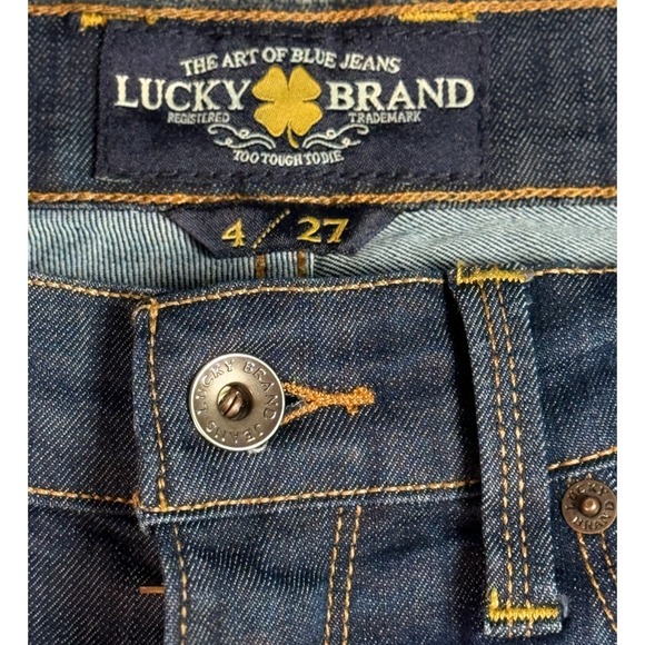 Lucky Brand Sofia Boot Jeans Womens 4/27 Blue Mid Rise Bootcut Stretch - Picture 8 of 16